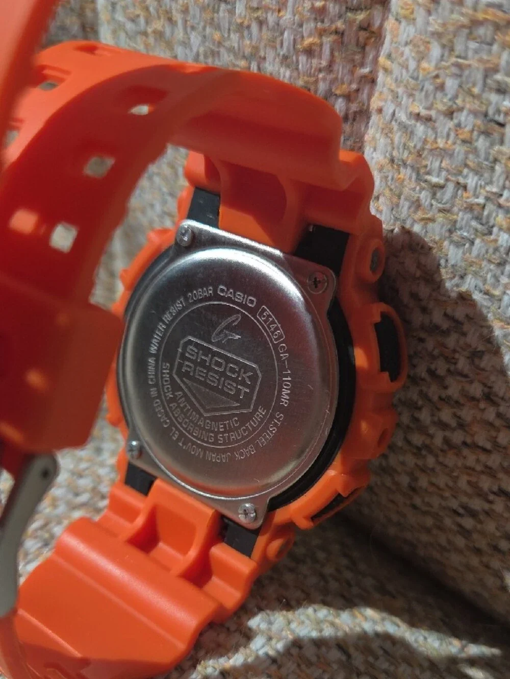 Casio bold orange